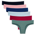 Kit 5 Calcinhas Algodão Femininas - Confortáveis M-XL