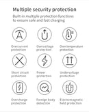 Carregador 3 em 1 Wireless portátil, dobrável para celulares, fone de iouvido e smartwatch - muito útil