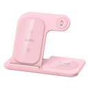 Carregador 3 em 1 Wireless portátil, dobrável para celulares, fone de iouvido e smartwatch - muito útil