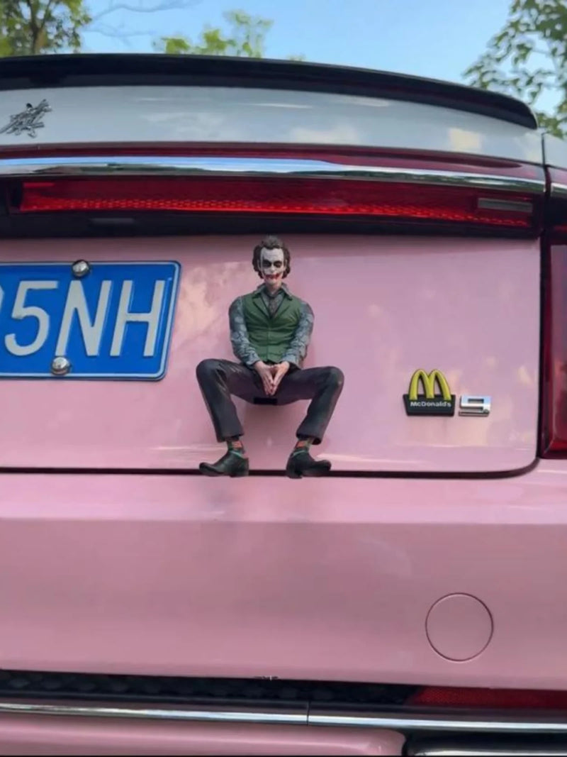 Boneco Coringa Decorativo para Carro - Acessório Automotivo