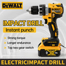 Furadeira de impacto sem fio Dewalt DCD796 sem escova Furadeira sem fio Multifuncional Portátil Recarregável Bateria 20 V Ferramentas elétricas