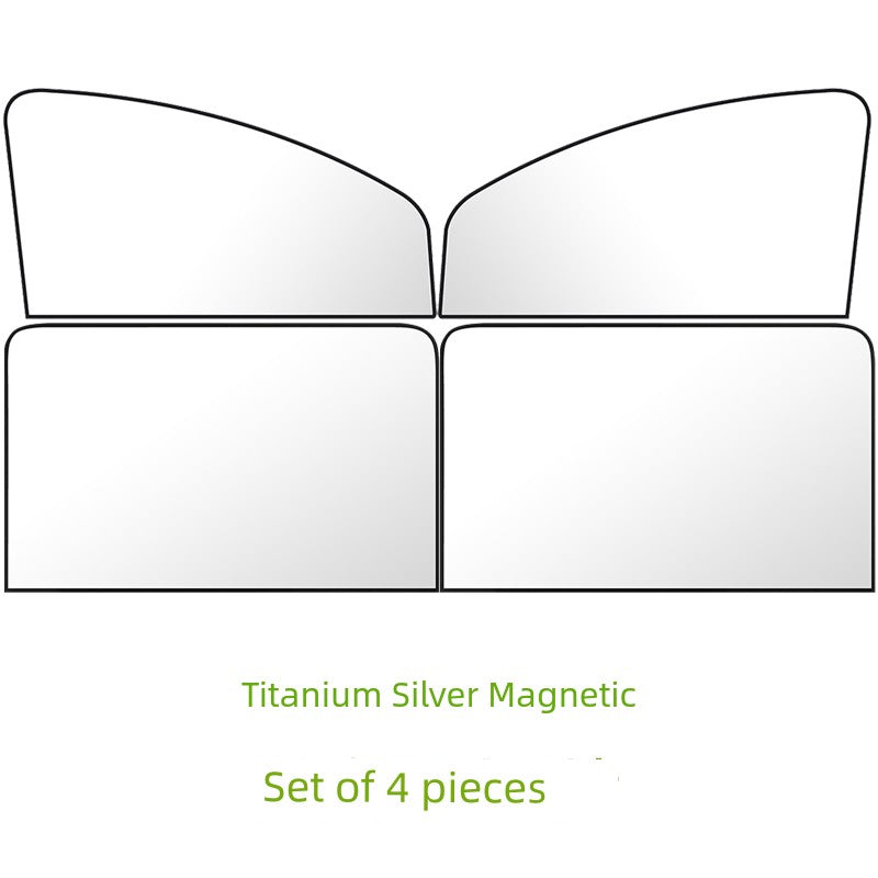 Auto Cortina Sunshade Magnetica para carro Protetor solar