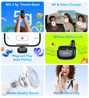 Mini Microfone de lapela sem fio BOYA com cancelamento de ruído para iPhone iPhone15-16 iPad Android Tipo C Smartphone, Câmera, YouTube Jogo Áudio ao vivo Gravação de vídeo Entrevista Vlog Transmissão sem fio 100m