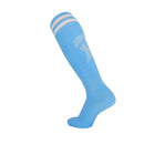 Thickened Anti-Slip Professional Soccer Football Socks for Men Long Sleeve Kids Over Knee Student Striped Sports
