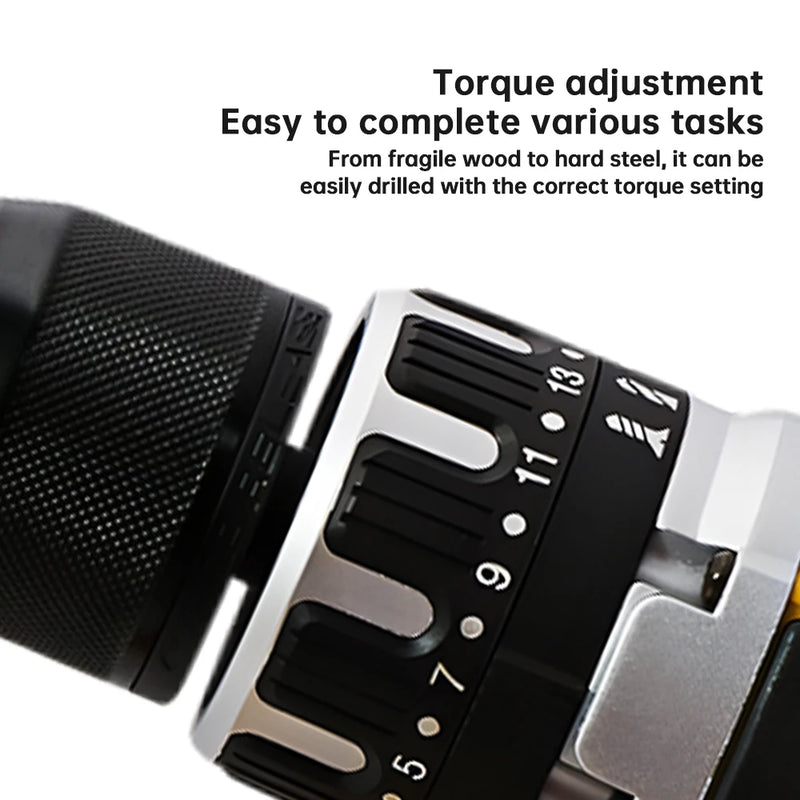 Furadeira de impacto sem fio Dewalt DCD796 sem escova Furadeira sem fio Multifuncional Portátil Recarregável Bateria 20 V Ferramentas elétricas