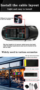 LED DIY Matrix Pixel Panel Led Display 1/2PCS Truck Eye Car Sign Animation Bluetooth App Control Programmable Flexible Screen