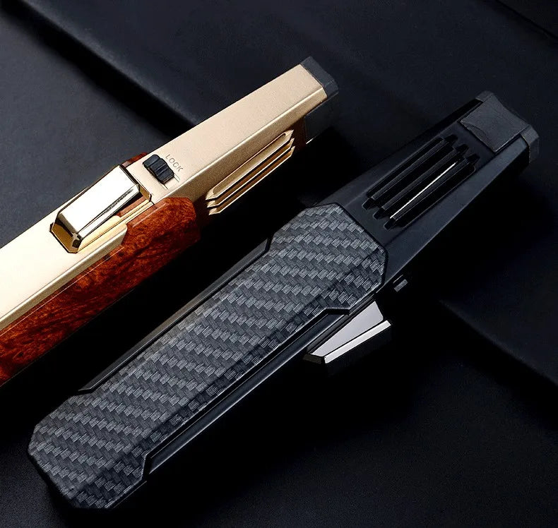 Acendedor Maçarico Recarregável com chama de alta propulsão