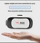 3D VR Glasses Headset Head-Mounted Adjustable VR For 4.7-6.1 Inches Android Smart Phones Virtual Reality Movie Game Helmet